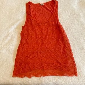 Fossil Pink Sleeveless Blouse